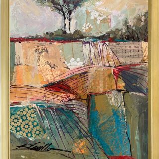 SMALL FRAMED ABSTRACT PAINTINGS