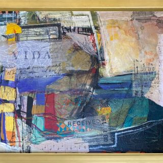 SMALL FRAMED ABSTRACT PAINTINGS