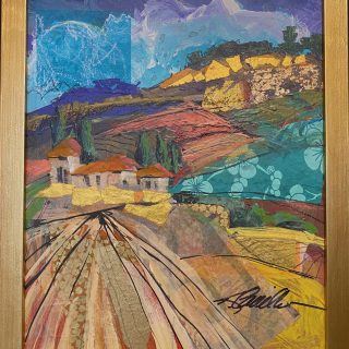 SMALL FRAMED ABSTRACT PAINTINGS