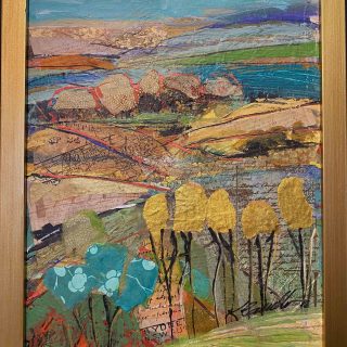 SMALL FRAMED ABSTRACT PAINTINGS