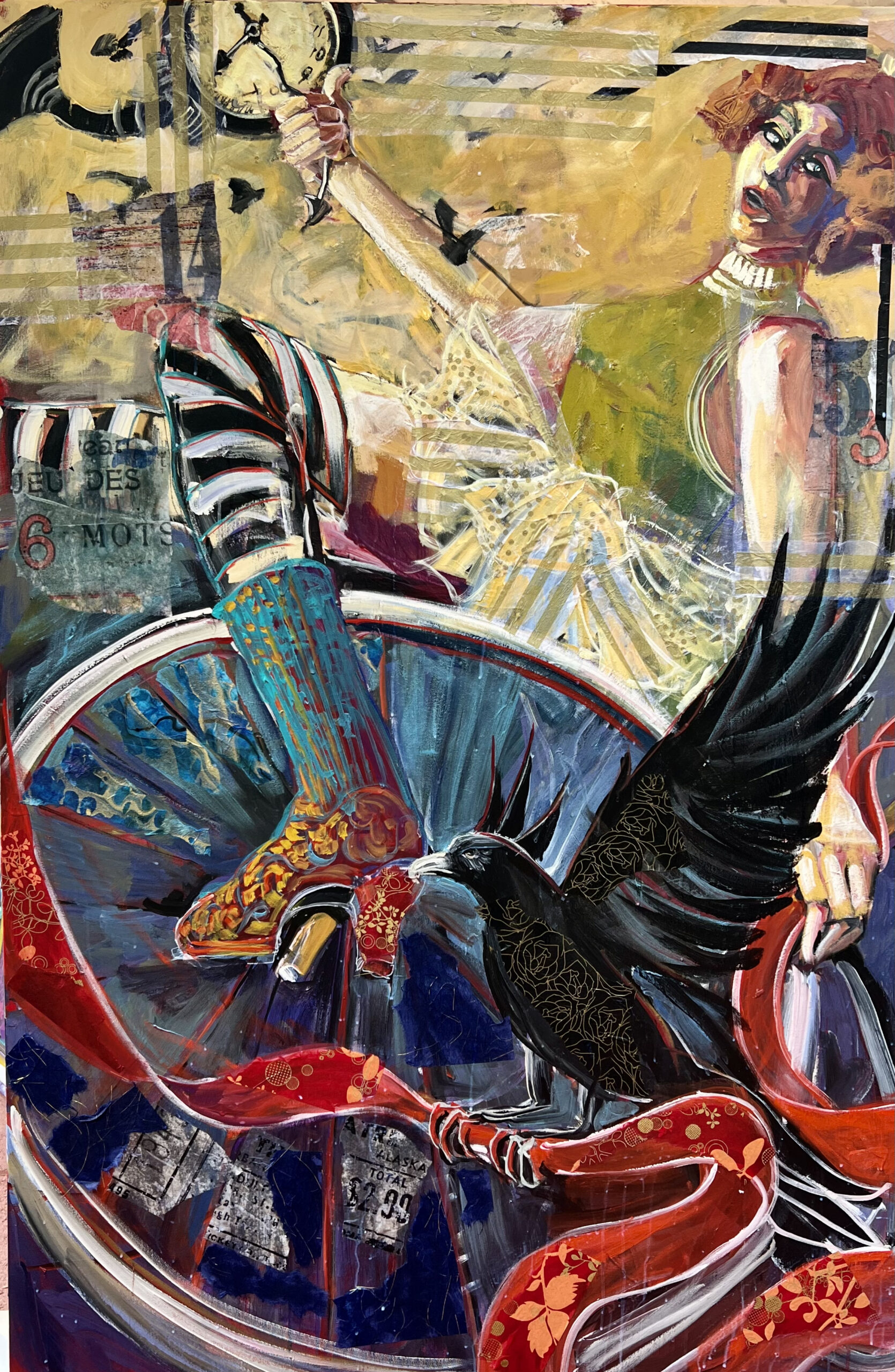 FALLING FROM GRACE I ~ Limited Edition Giclee Print - Image 2