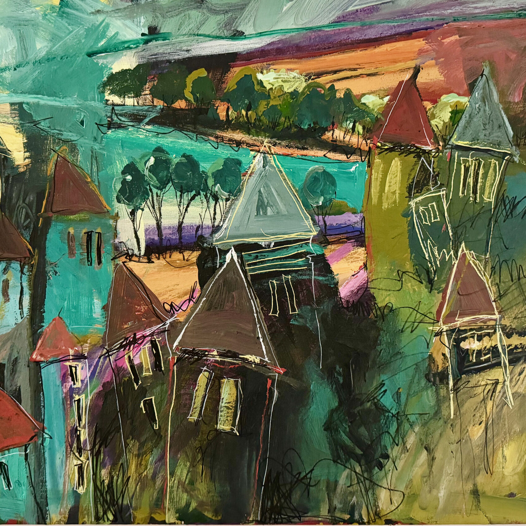 magical world villages, architectural whimsy