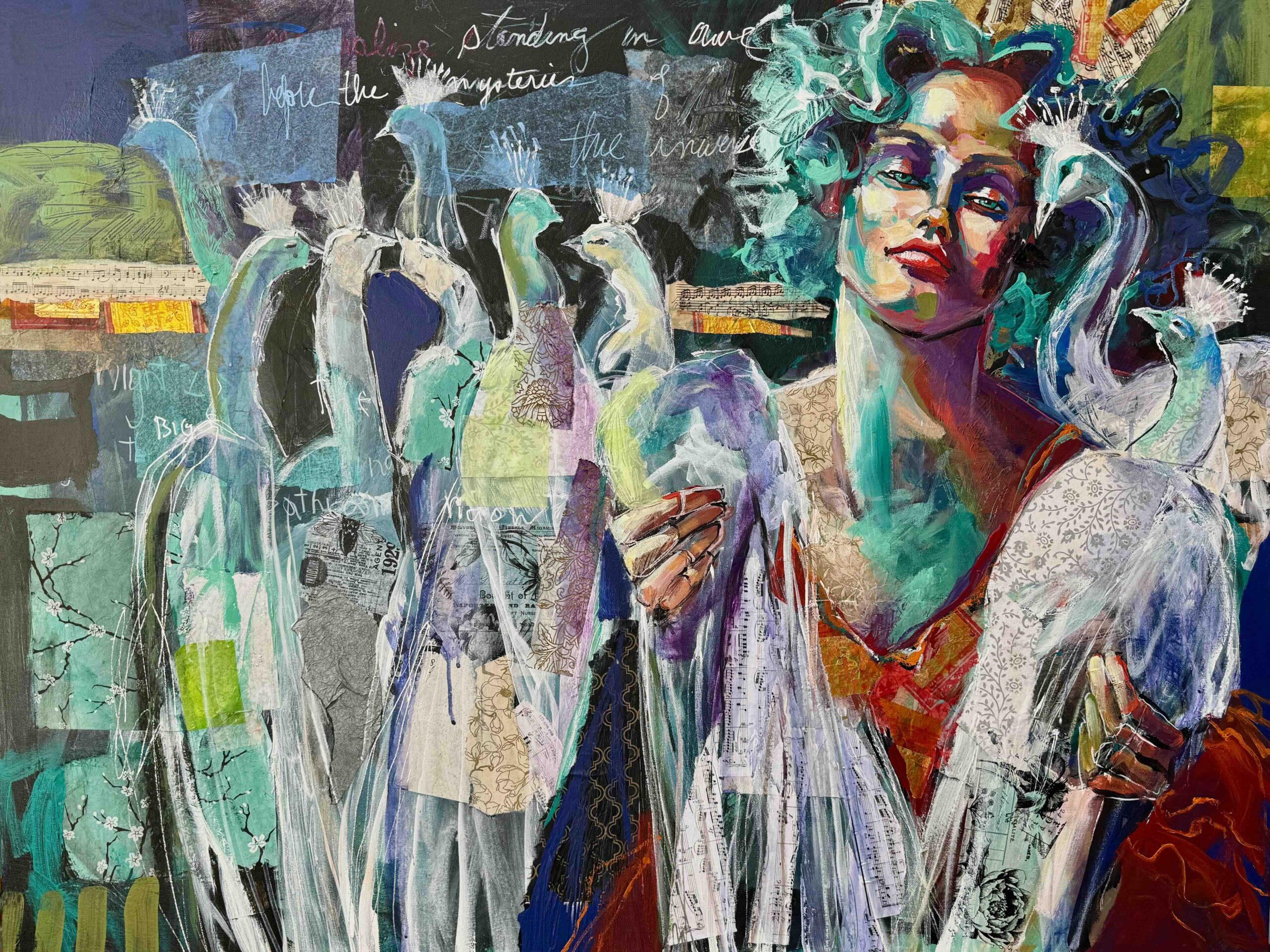 painting peacocks, Identity and Inclusion collection
