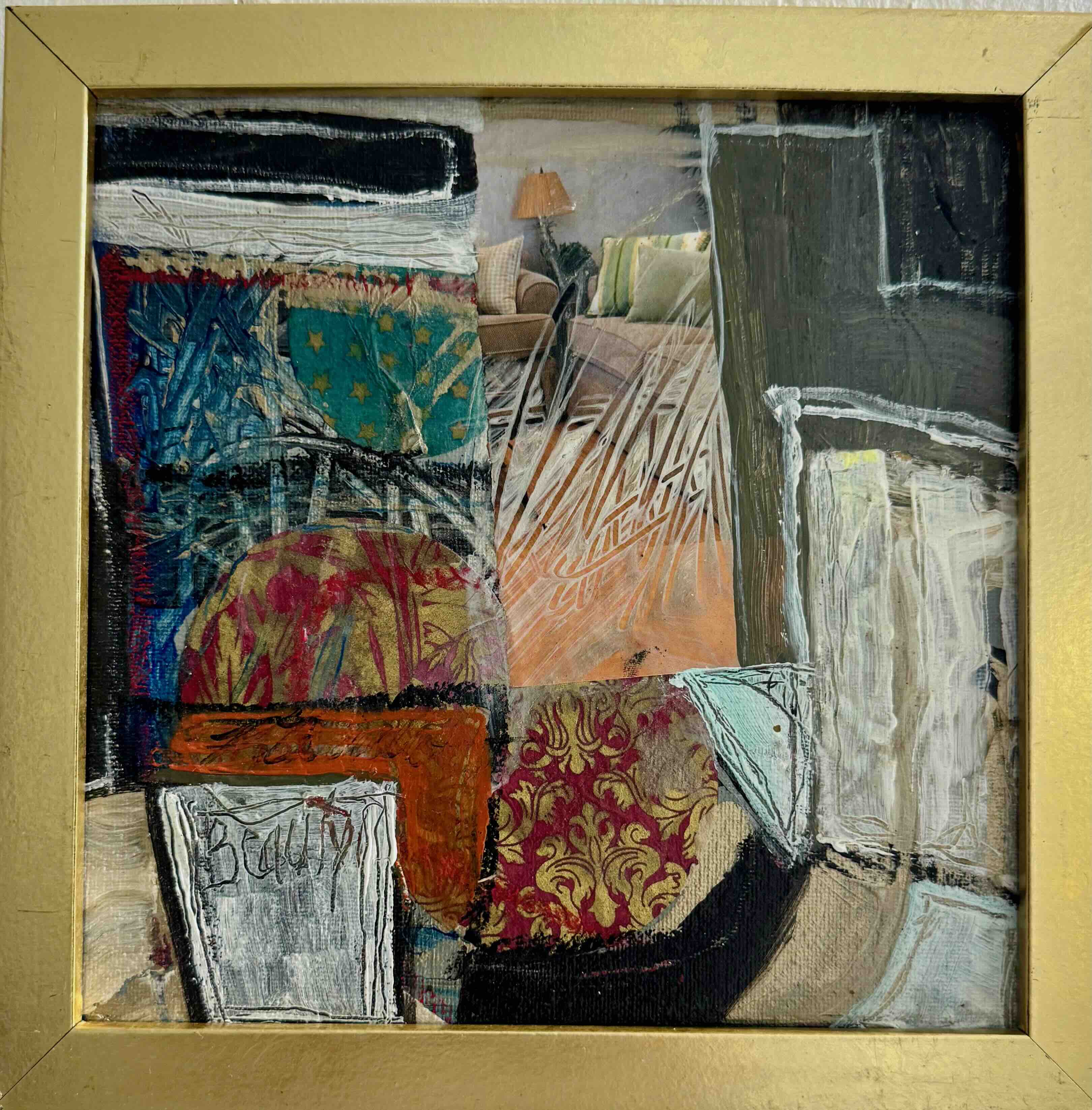 compartments small works abstract framed