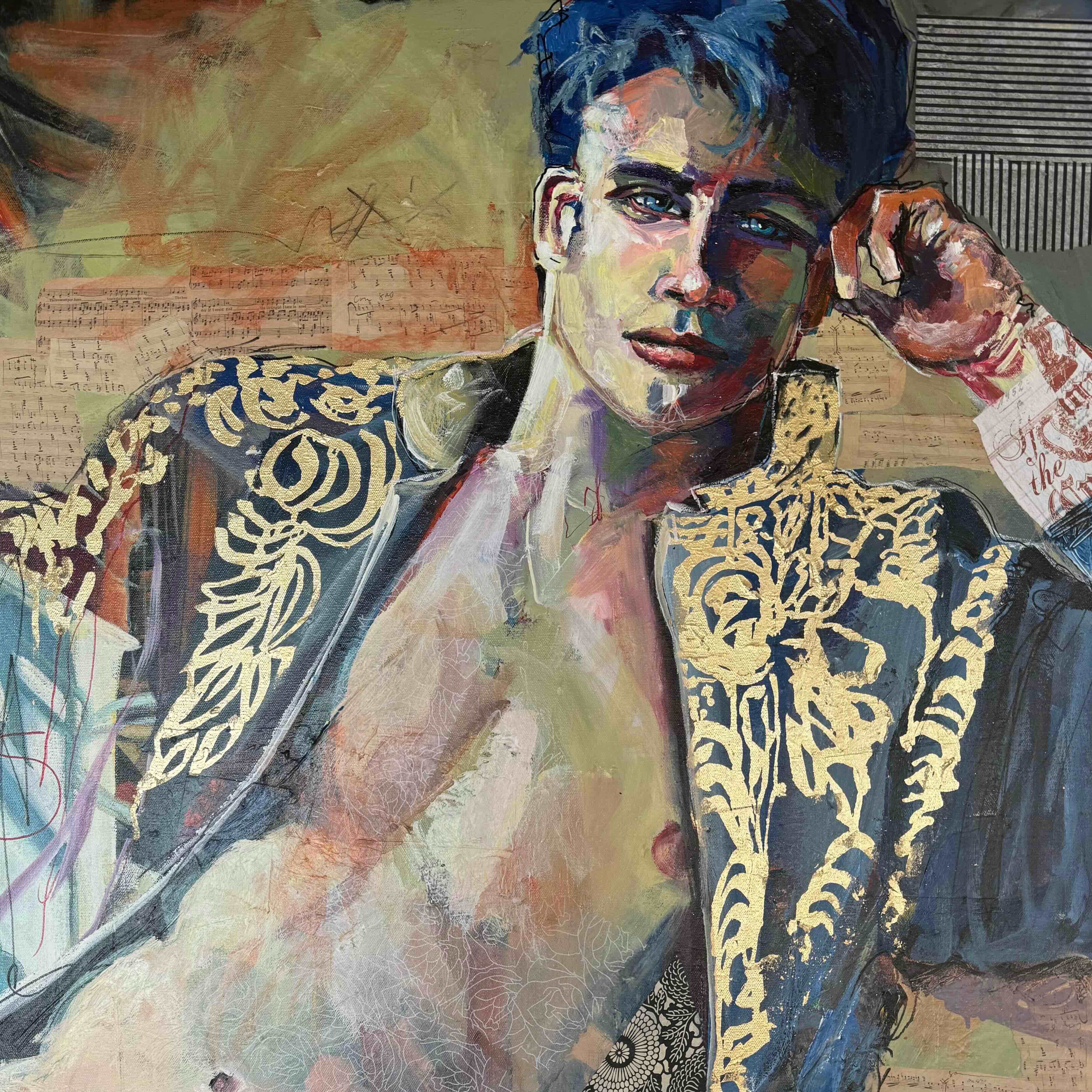 paintings gay men artist kathleen carrillo