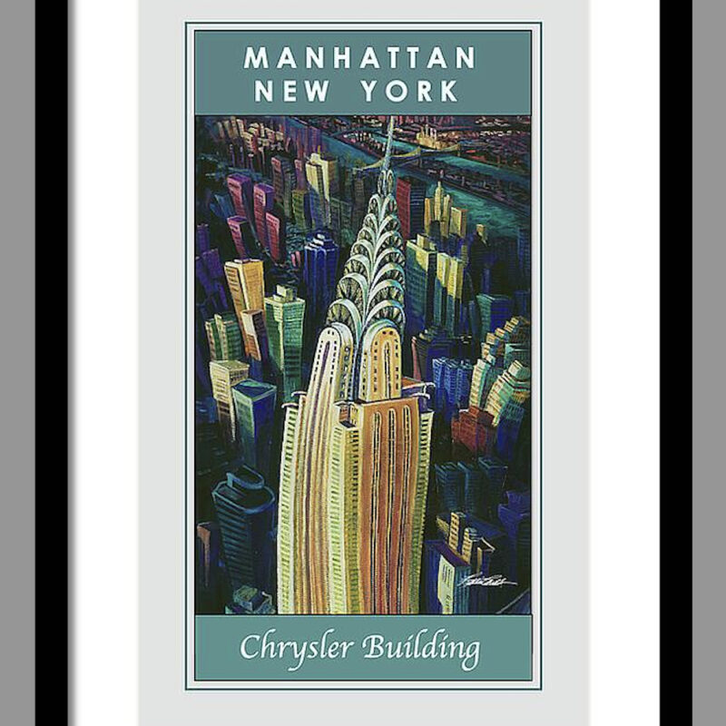 travel poster famous places, New York