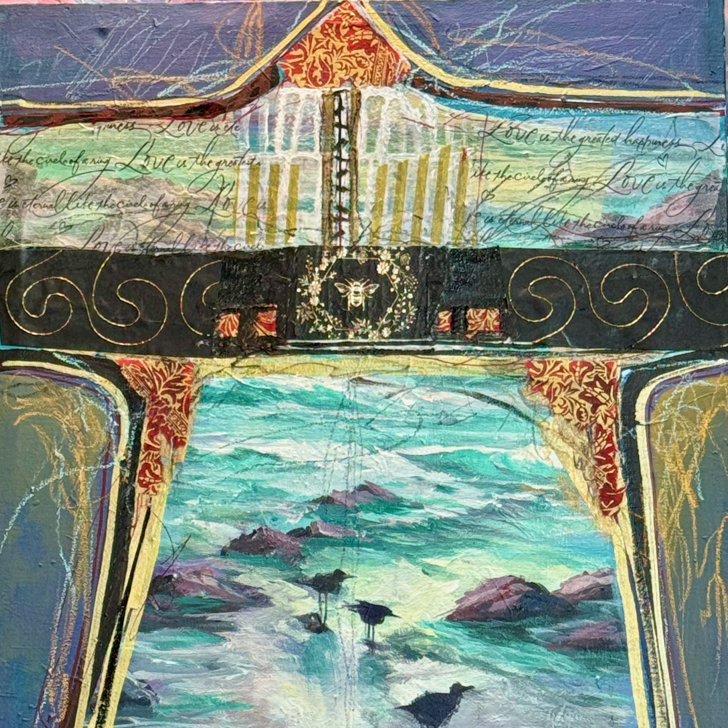 OCEAN KIMONOS PAINTING