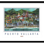 TRAVEL POSTER PUERTO VALLARTA