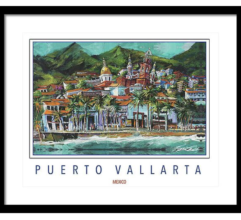 TRAVEL POSTER PUERTO VALLARTA