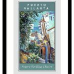 Travel Posters Famous Places Puerto Vallarta