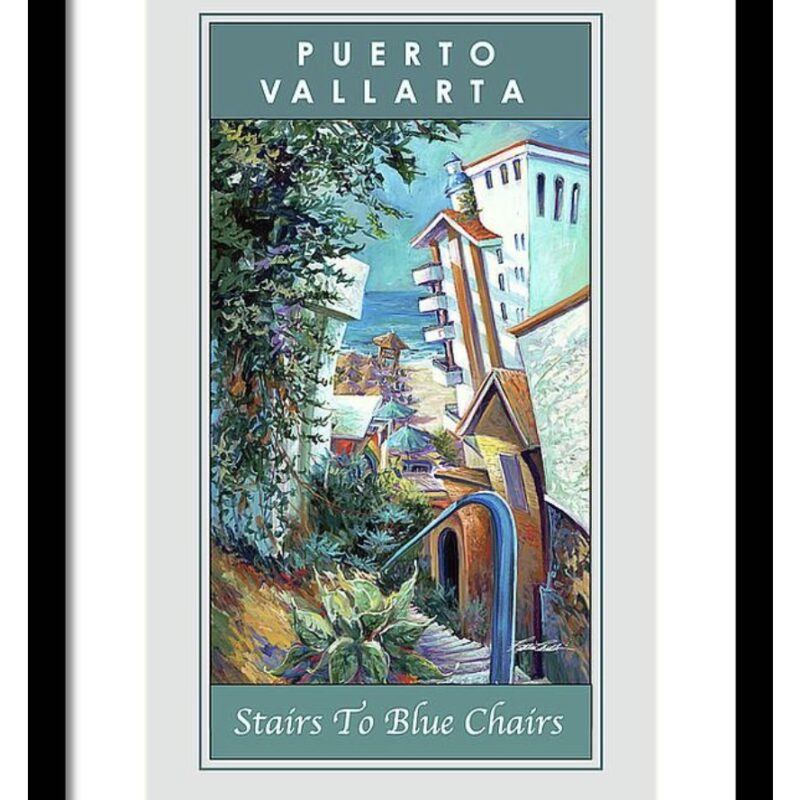 Travel Posters Famous Places Puerto Vallarta