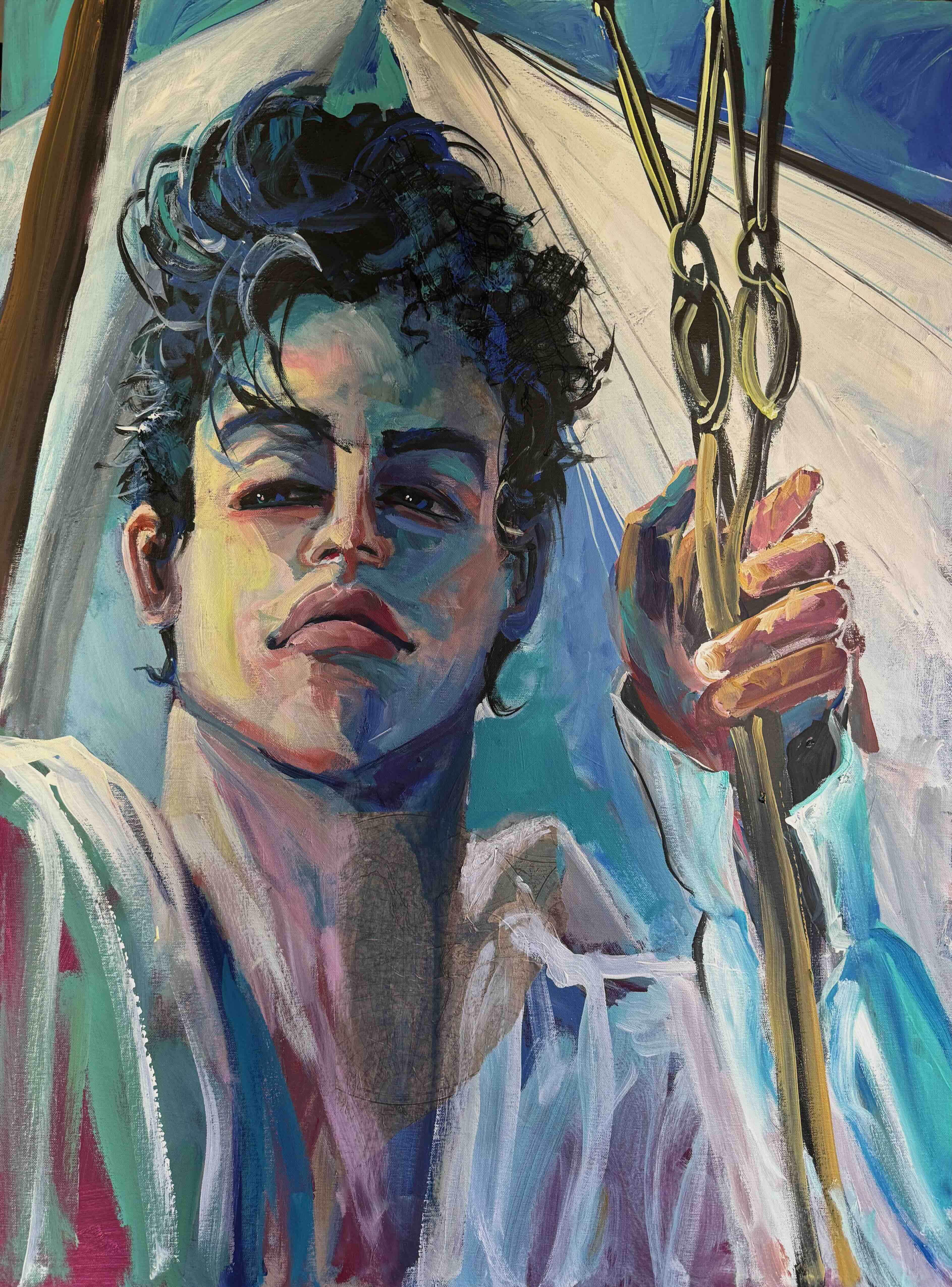 PAINTINGS YOUNG MEN