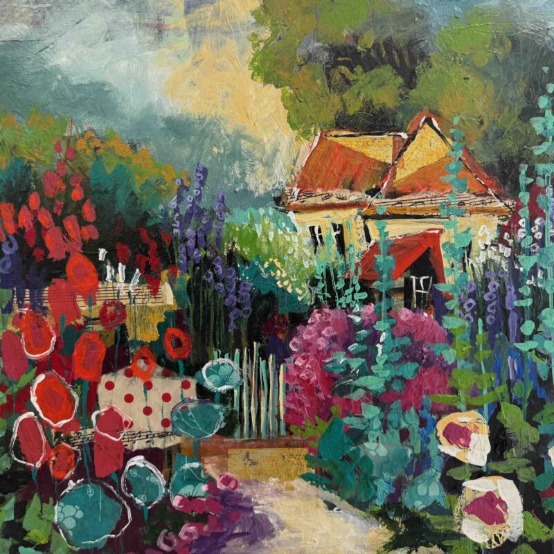 paintings gardens