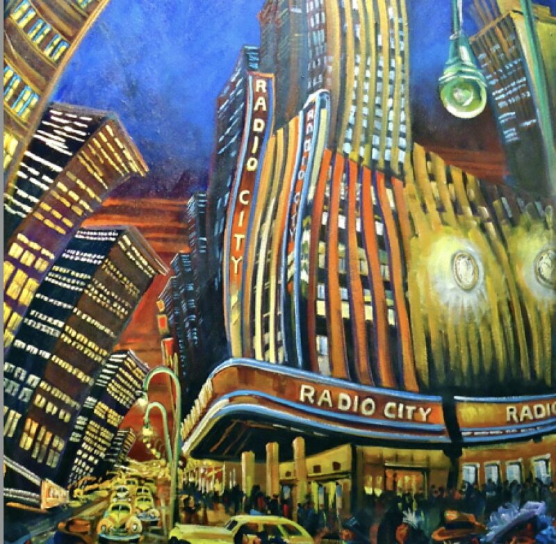 paintings Radio City Music Hall