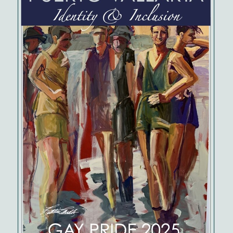 BEACH VIBES, 2025 LGBTQ POSTER