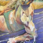 painting of men
