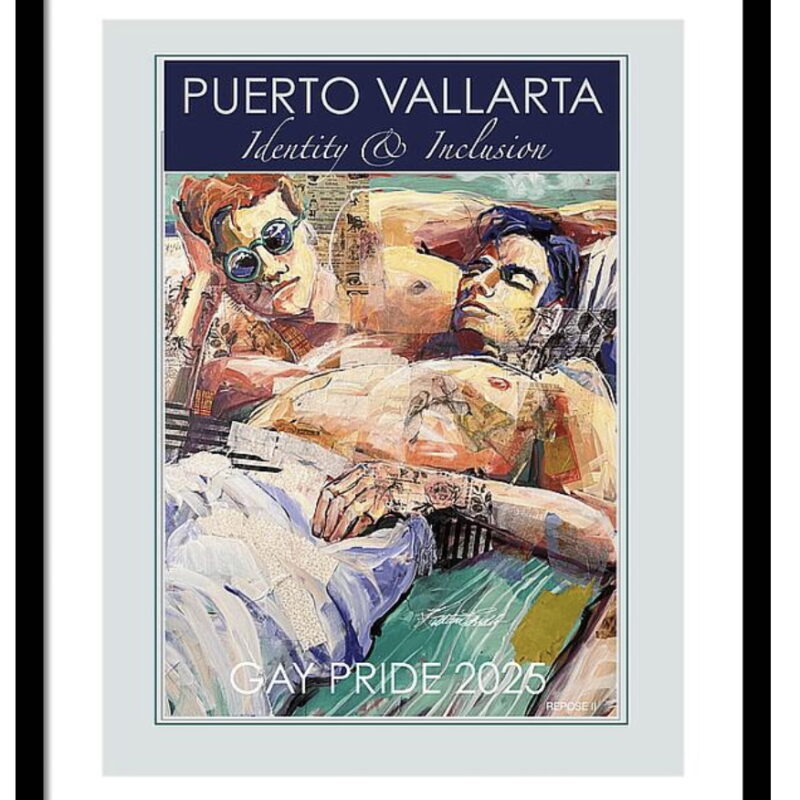 REPOSE, GAY PRIDE POSTER 2025