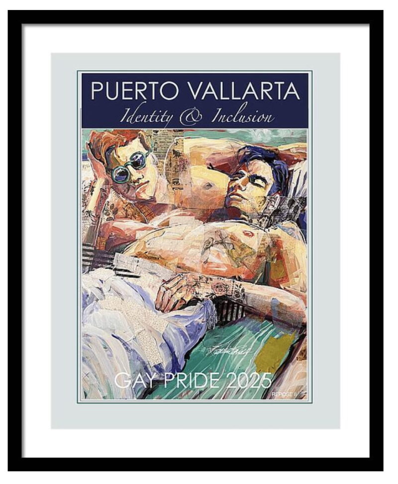 REPOSE, GAY PRIDE POSTER 2025