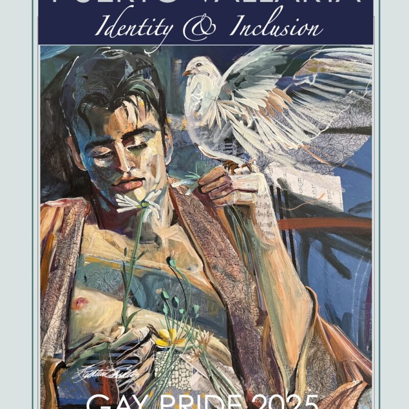 GAY PRIDE PUERTO VALLARTA POSTER 2025