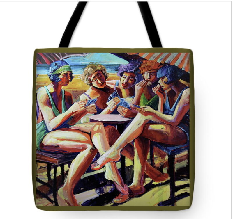 Beach Bag Card Sharks
