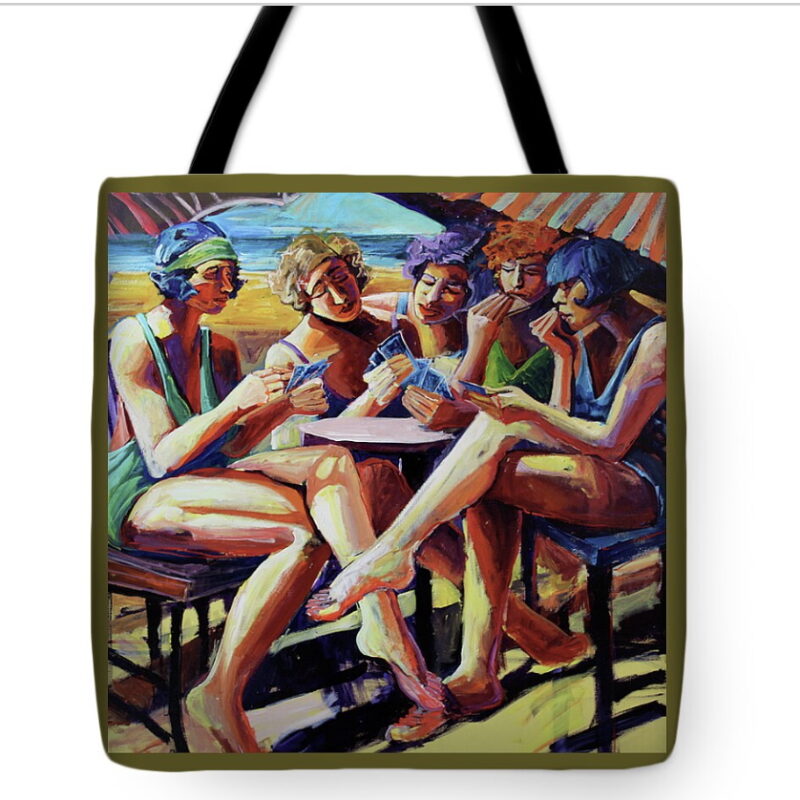 Beach Bag Card Sharks
