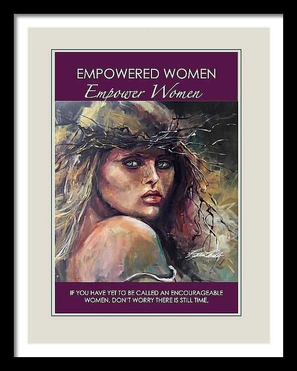 Crown Of Thorns, Women's Empowerment Poster
