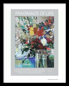 FLOWER POSTER INSPIRATIONAL