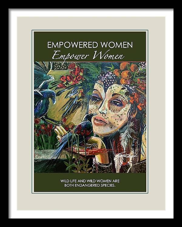 Wild Woman Empowerment Poster