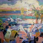 SUNSET PAINTINGS KATHLEEN CARRILLO