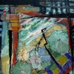 beach umbrella painting