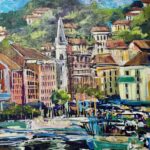 CINIQUE TERRE PAINTING