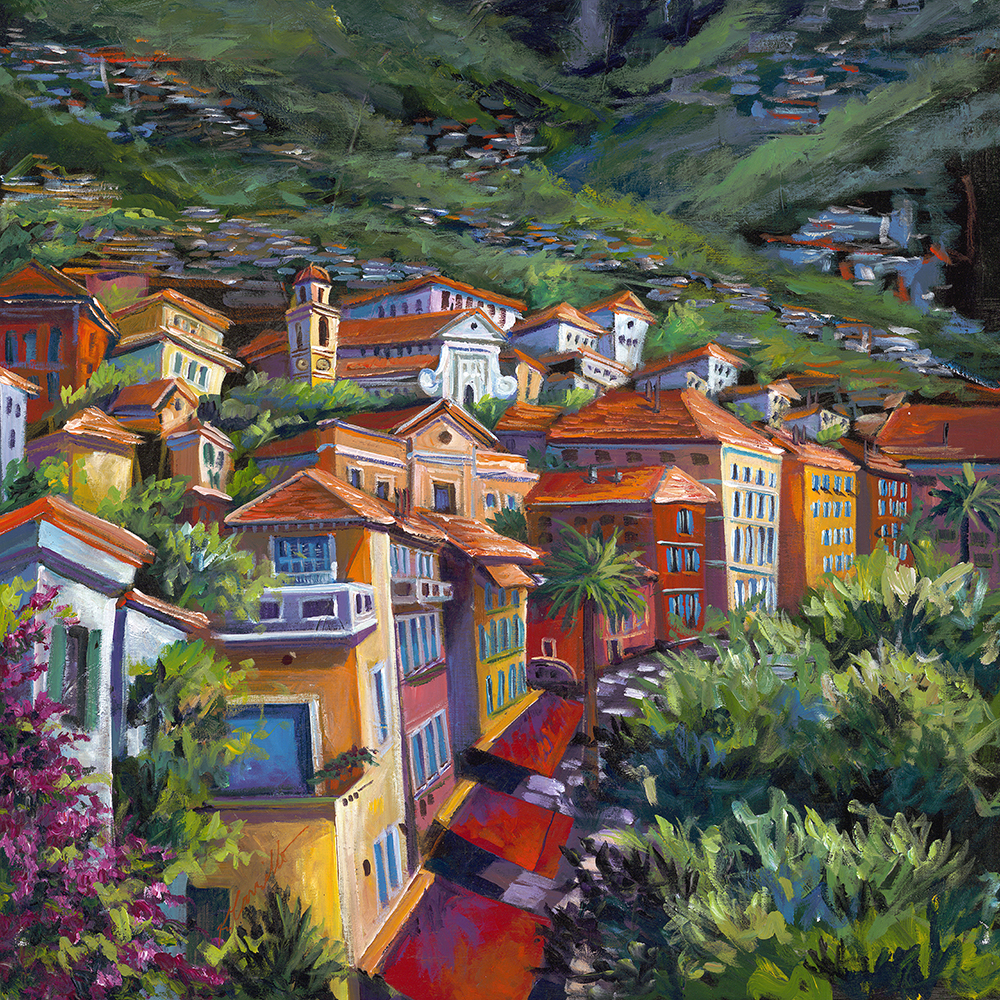 Old Town Nice Painting