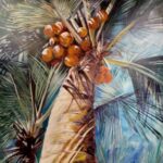 palm tree painting