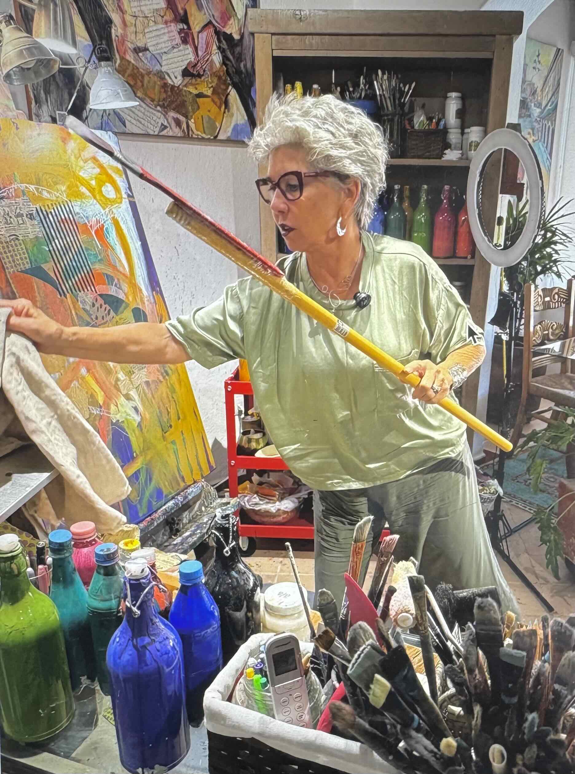 Artist Kathleen Carrillo