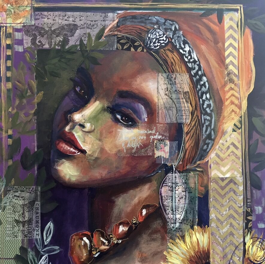 SMALL DISCOVERED HER OWN GARDEN OF DELIGHT