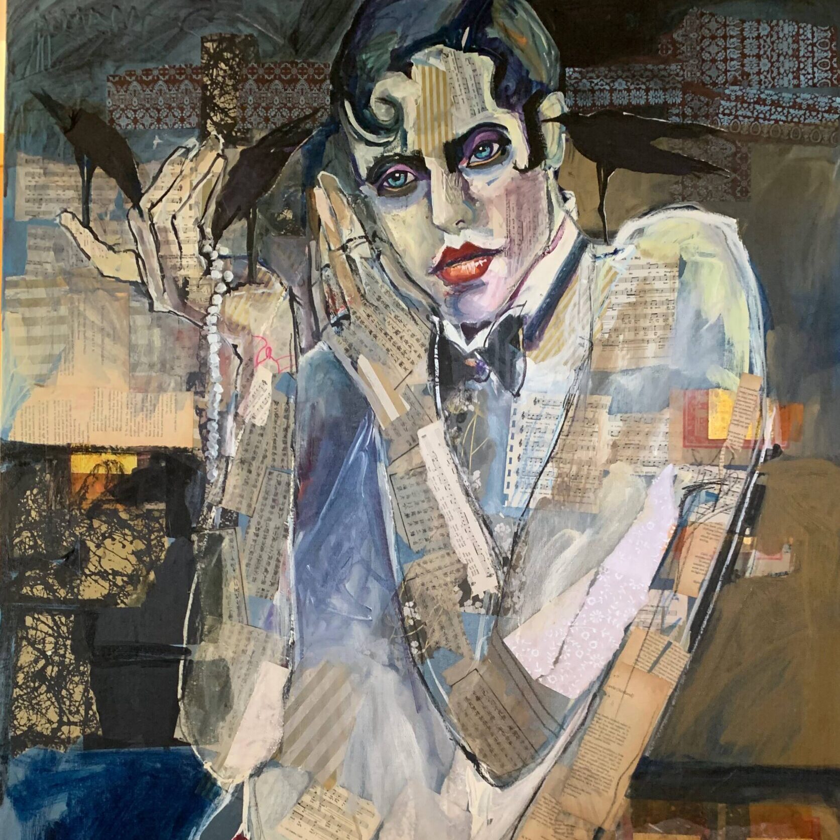 figurative paintings about identity