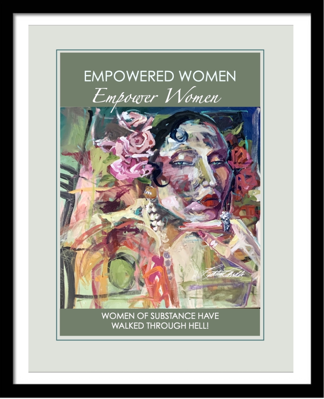 Woman Of Substance Empowerment Poster