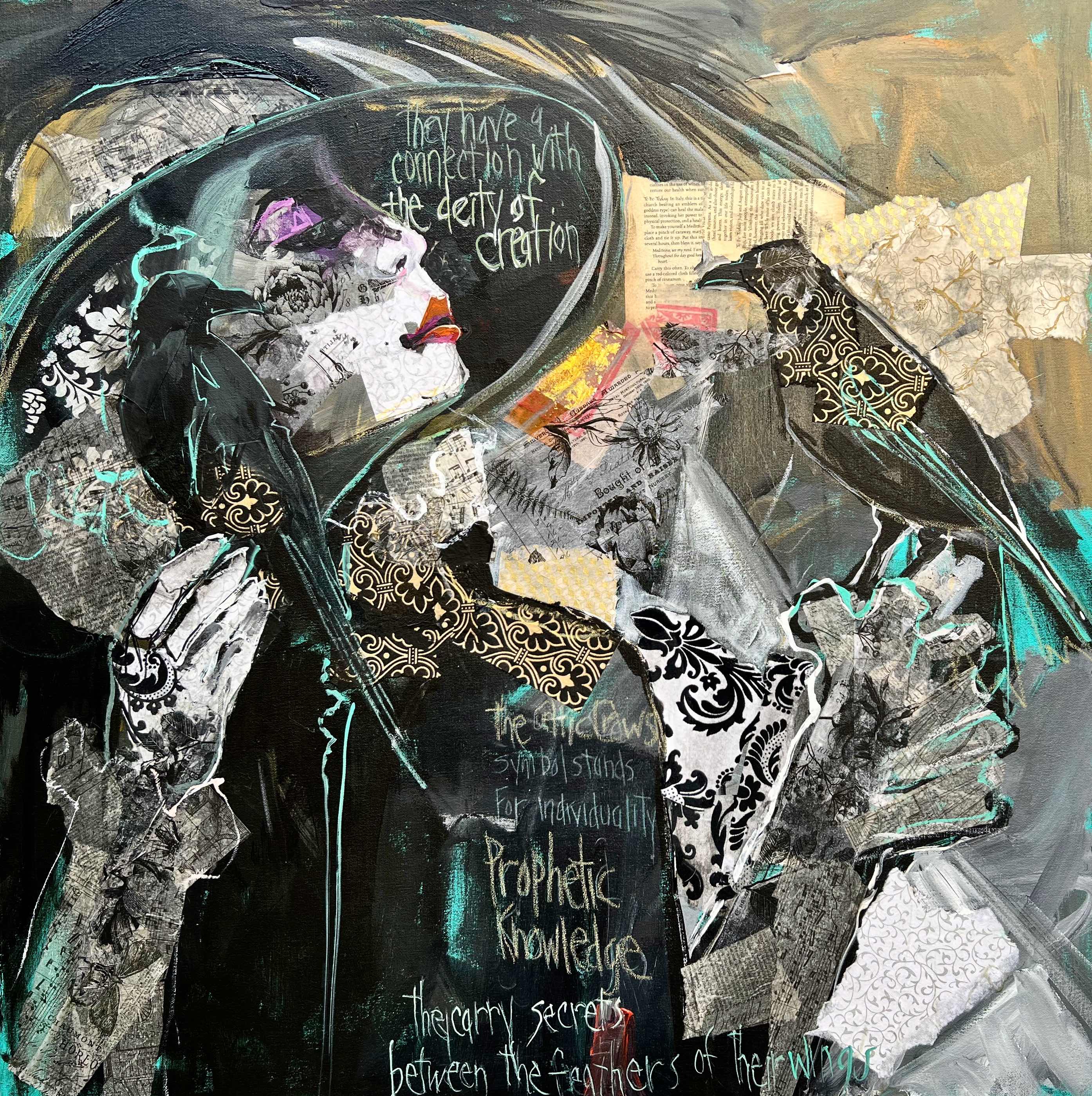 feathers of their wings