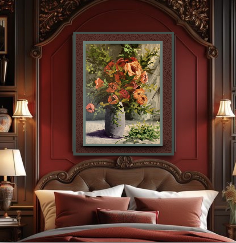 ONLINE FLOWER PAINTING CLASS