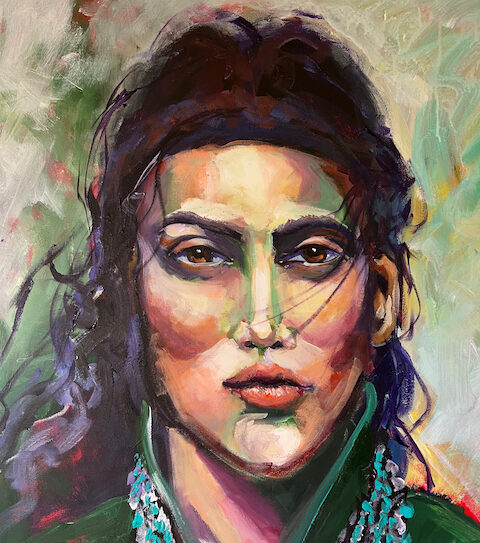 female portrait class online