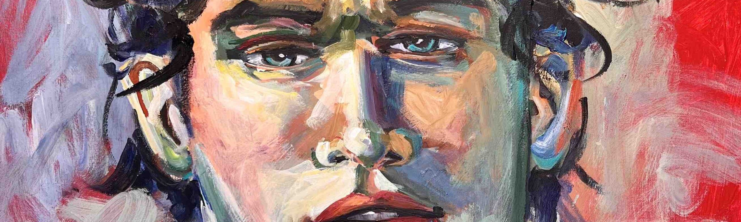 learn to paint a portrait online in acrylic
