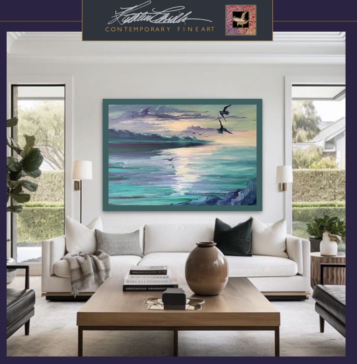online acrylic masterclass seascape