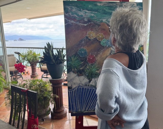 Luxury Painting Retreat Ocean front Villa