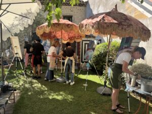 PAINTING WORKSHOPS FRANCE