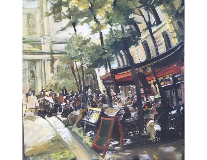paint in france with Kathleen Carrillo